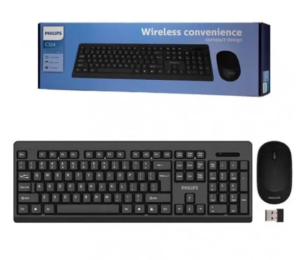 Philips C324 – Keyboard & Mouse (Wireless)