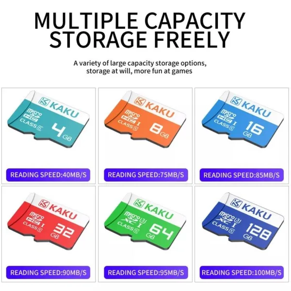 KAKU Micro SD Card - KSC-444 Class 10 Micro SD Card - Image 2